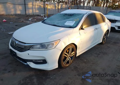 2017 Honda Accord Sport из США, поврежденный, VIN 1HGCR2F55HA027607